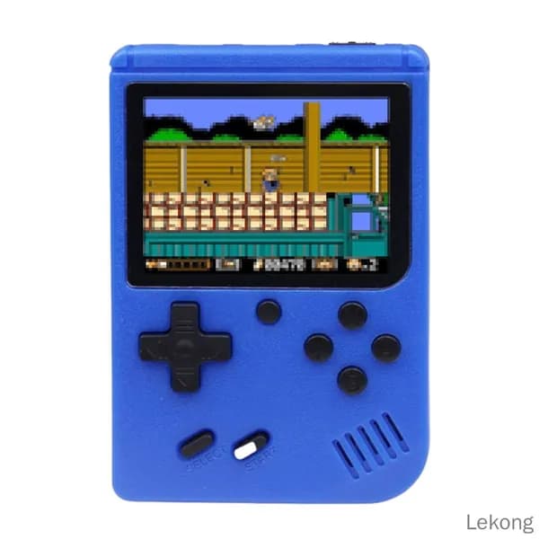 Портативная игровая консоль со встроенным аккумулятором и множеством ретро-игр на полноцветном экране для дома и путешествий
