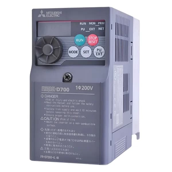 Частотный преобразователь Mitsubishi FR-D720S-0.4K-CHT 0,4 кВт 2,5 А 220240 В FR-D720S-025SC-EC