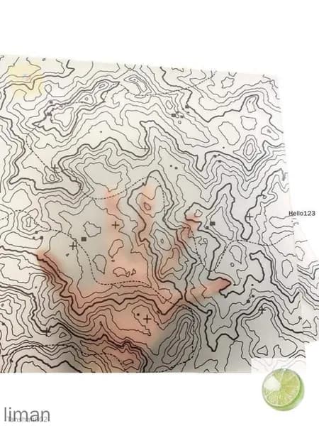 Лист Kydex 300x300x1.5/2 мм, текстура Simple Terrain - для ножен и тактических аксессуаров (1 шт)