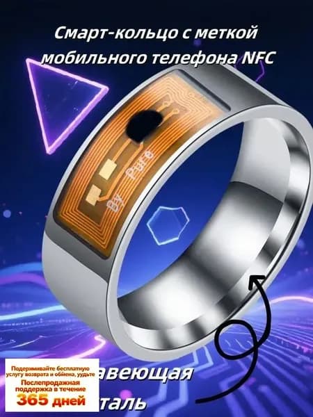 Смарт-кольцо, поддерживающее разблокировку по NFC