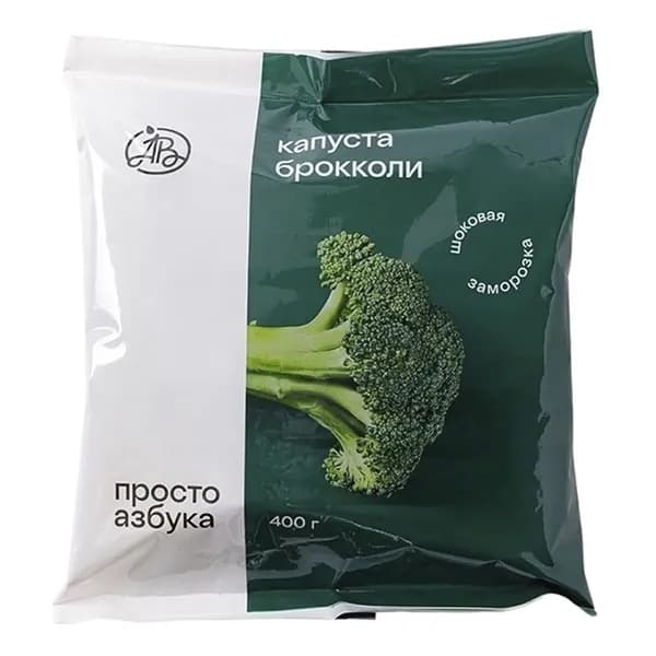 Капуста брокколи Просто азбука замороженная 400 г