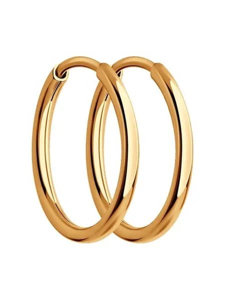 Golden Hall Серьги из золота 375 пробы