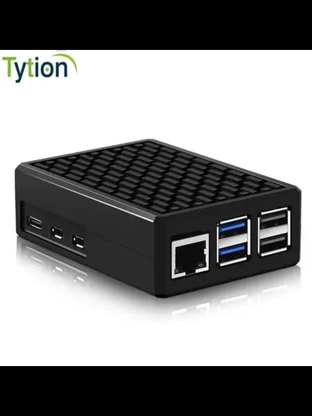 Корпус для Raspberry Pi 5 чехол из алюминиевого сплава с пас