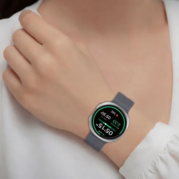 Силиконовый ремешок для Samsung Galaxy Watch9 и Watch8, 40 мм, тёмно-серый