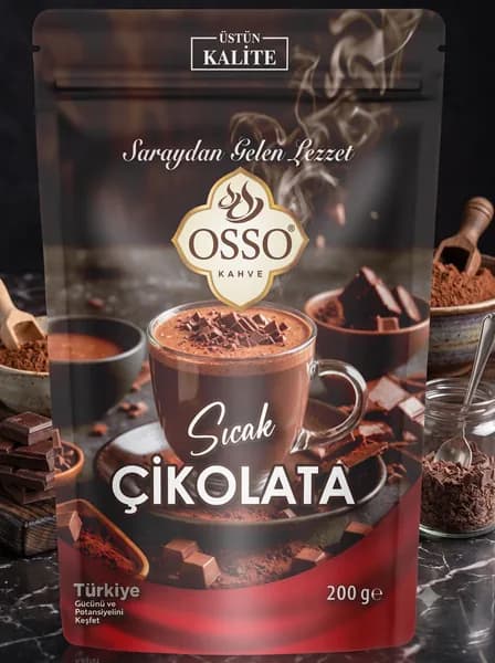 Горячий шоколад Osso растворимый, 200 г