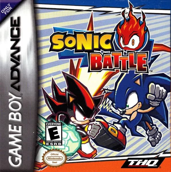 Sonic Battle GBA, рус.версия (Platinum) 128X-003