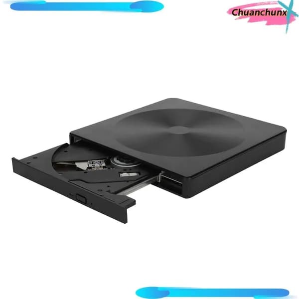 Внешний DVD-RW привод, идеально подходит для Windows и Linux, универсальное устройство для всех пользователей