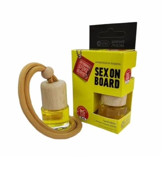 Ароматизатор в авто по мотивам CONTEX: SEX ON BOARD