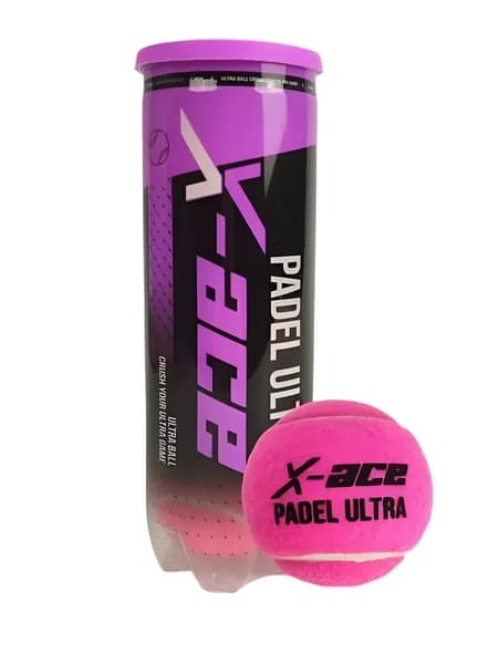 Теннисные мячи X-ACE/Padel/Pink для падел тенниса