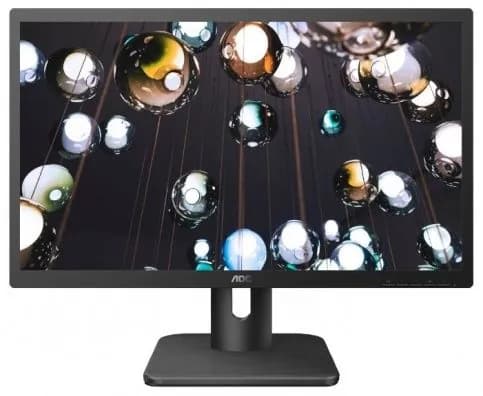 AOC 21.5" Монитор (22E1D), TN, 1920x1080 Full HD, 60 Гц, черный, черный матовый