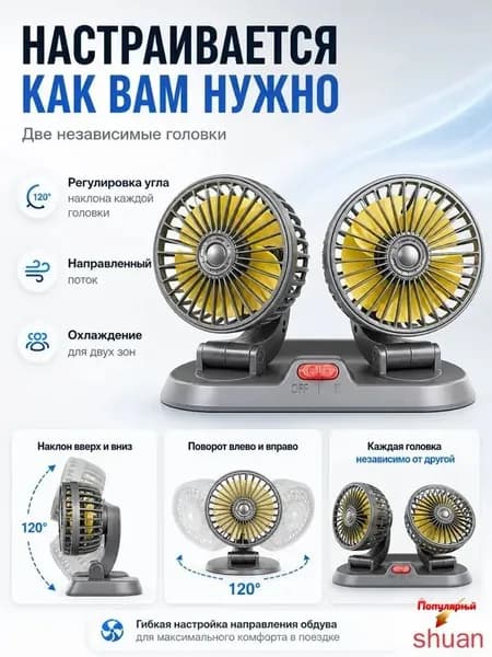 Вентилятор автомобильный, арт. I500376294A1