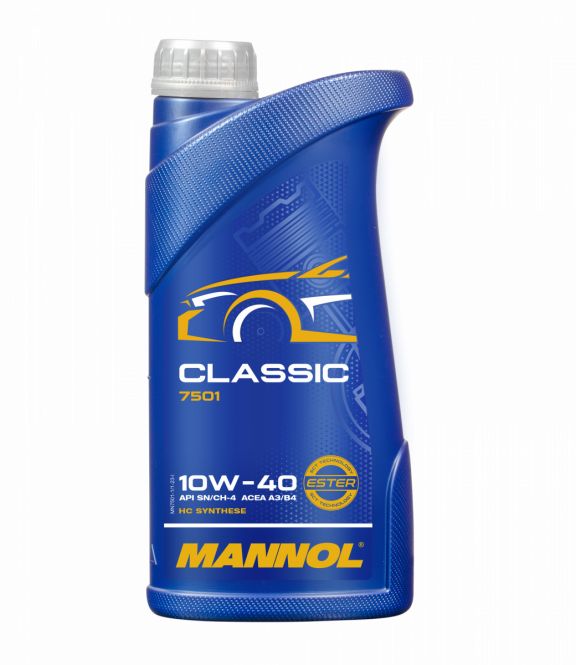 MANNOL Mannol Classic 7501 10W-40 Масло моторное, Полусинтетическое, 1 л