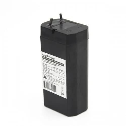 Кислотный аккумулятор GoPower LA-410 4v 1Ah (63x34x21mm)