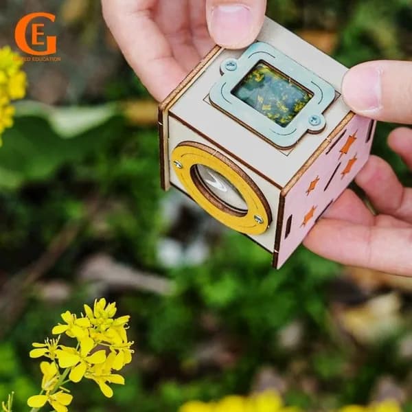 STEM игрушка для опытов Поясной видоискатель, подарок для школьника, научный конструктор своими руками