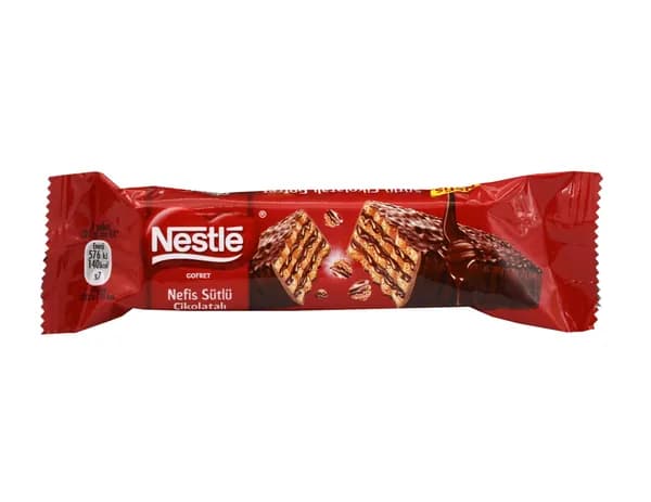 Батончик NESTLE Classic Crispy Wafer хрустящая вафля в молочном шоколаде 27г