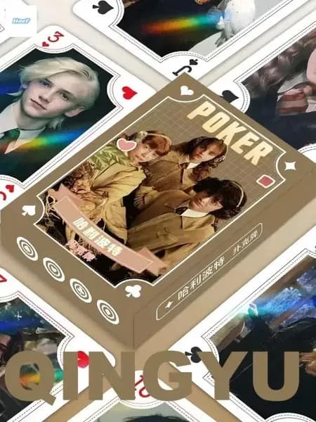 Игральные карты Гарри Поттер , коллекционные, с лазерной печатью