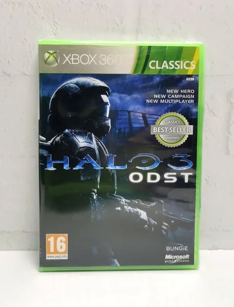 Halo 3 ODST Английский язык Видеоигра на диске Xbox 360. Товар уцененный