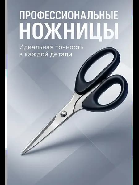 Универсальные ножницы — острые, для школы и творчества