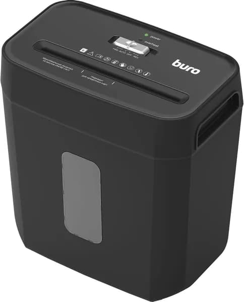 Уничтожитель бумаг Buro Office P-4 10 листов одновременно 21л (BU-S800)