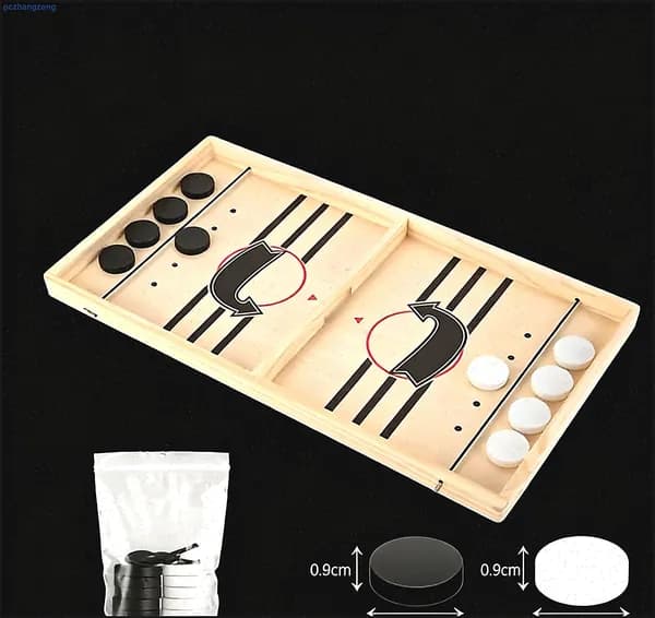 Настольная игра с шашками Foosball Winner, slingpuck, слингпак, настольный хоккей, вышибашки, для вхрослыхи детей