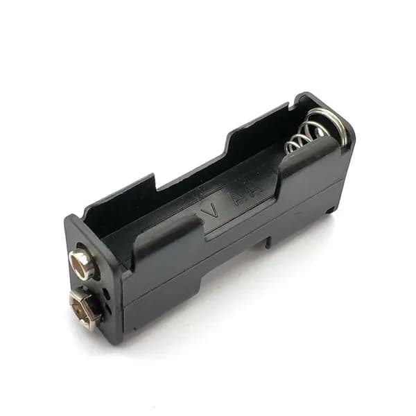 Бокс для батареек, зеленый, AA Battery Box