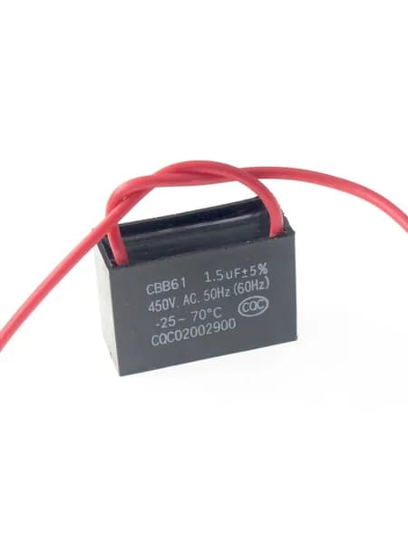 Конденсатор CBB61 для вентилятора - 1.5UF