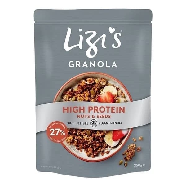 Гранола Lizi's High protein протеиновая 350 г