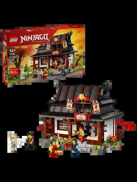 Ninjago Мастерская Четырёх Оружий 15-летие 71858