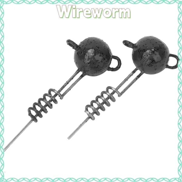 Screw Fixed Sinkers Fishing Lure, Удобные и эффективные, для использования с мягкими червями на рыбалке 10G