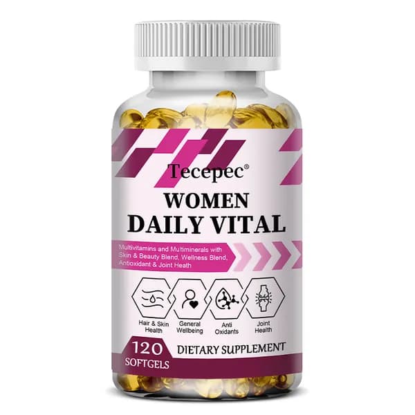 Женский ежедневный комплекс витаминов и минералов, для здоровья женщин, 60/120 мягких капсул