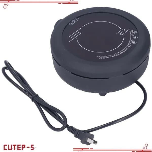 настольная плита 3113220013312_CUTEP-5_T1C0C1, черный