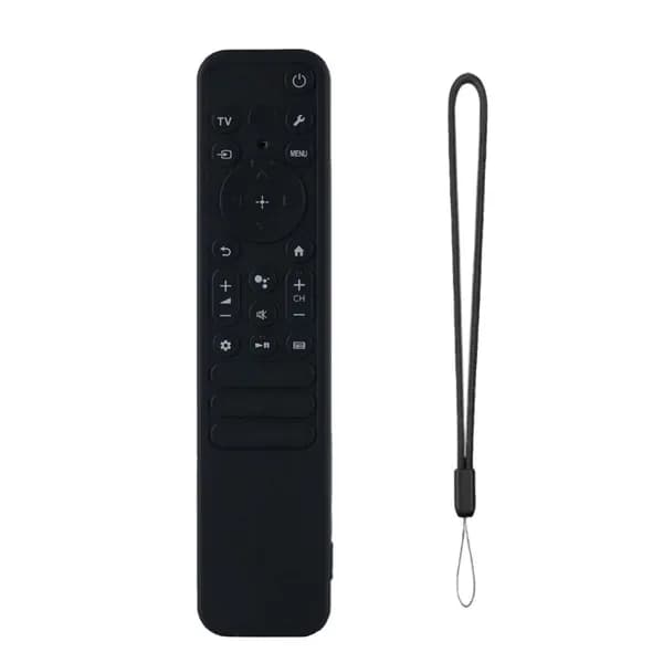 (1 шт) Силиконовый чехол для пульта Sony TX810P / 910U, черный
