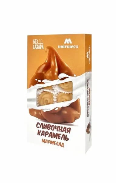 Мармелад Сливочная Карамель , без сахара, 180гр