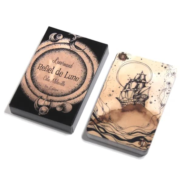 Гадательная карта, Отражение Луны Ленорман / Reflet De Lune Lenormand