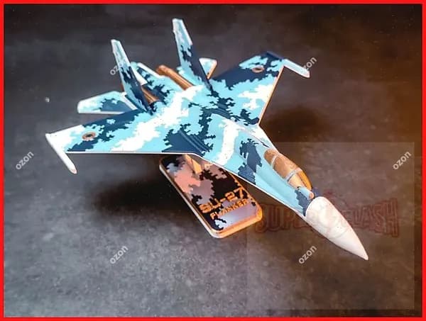 Конструктор самолет СУ-27 (3D принт)