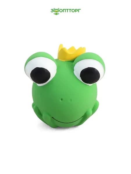 Игрушка для собак из латекса, Лягушонок, 6,5 см