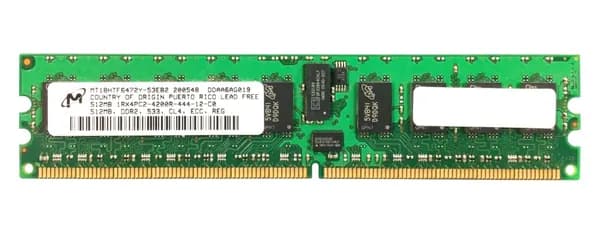 Micron Оперативная память DDR2, 533 МГц, 1 x (MT18HTF6472Y-53EB2)