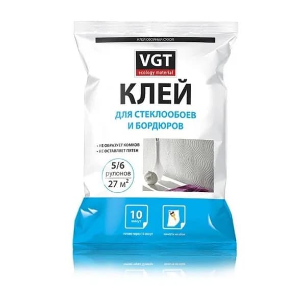 Клей для стеклообоев и бордюров VGT пакет (0,2кг)