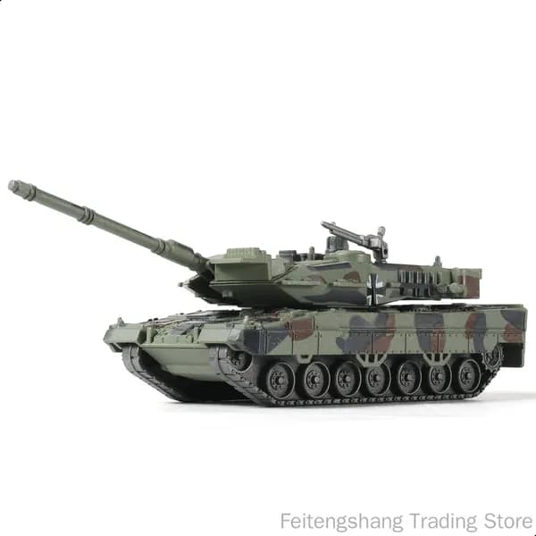 Модель танка Leopard 2A7 масштаба 1/72 от SEBUNAS, быстрособирающаяся модель немецкой бронетехники Leopard 2A7, основной боевой танк, подарок для взрослых и детей (14 шт.)