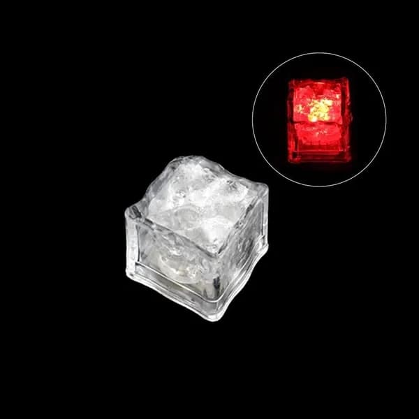 Лёд-украшение для напитков, красный