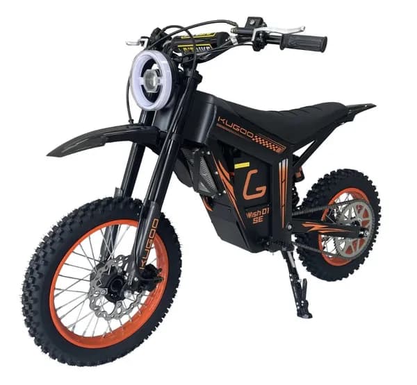 Электромотоцикл Электропитбайк Питбайк Kugoo WISH 01 SE 1500W, 48V/21AH