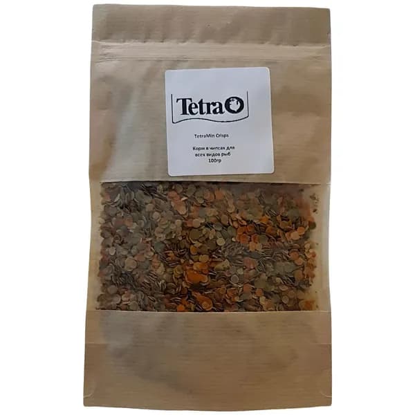 Tetra TetraMin Crisps корм для рыб 100г, чипсы