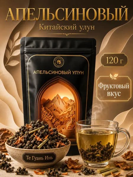Апельсиновый улун Те Гуань Инь, китайский чай 120 г