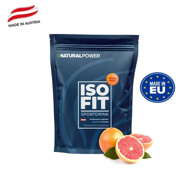 Изотоник Natural Power ISO FIT 1500 гр Грейпфрут, Австрия