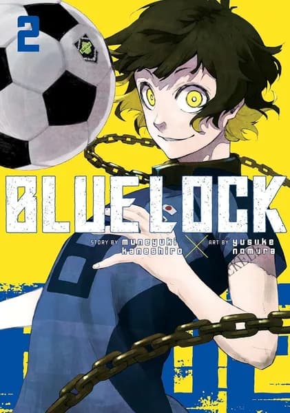 Манга BLUE LOCK. Синяя тюрьма. Vol 1-25 English version