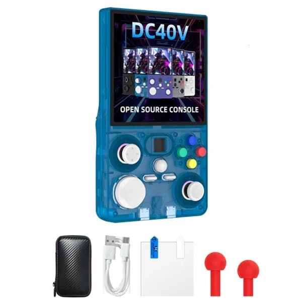 Портативная игровая система Comfort Control, Прозрачный синий - 128G