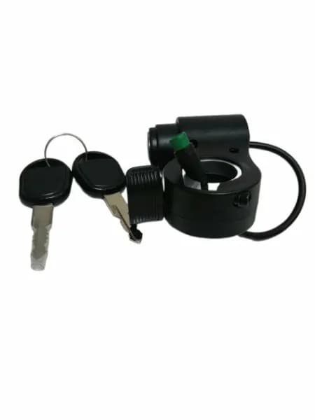 Замок зажигания с курком газа для электросамоката Kugoo G2 Pro (M8 5PIN)