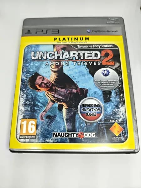 Игра Uncharted 2: Among Thieves PS3 Полностью на русском языке. Товар уцененный