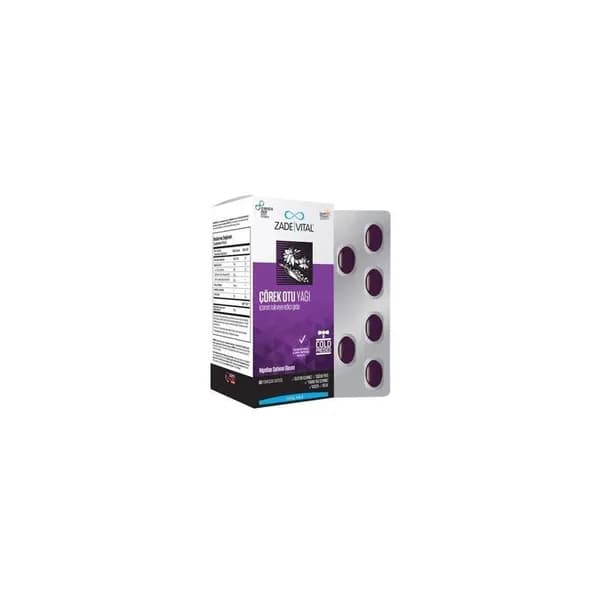 Zade Vital Масло черного тмина 60 капсул