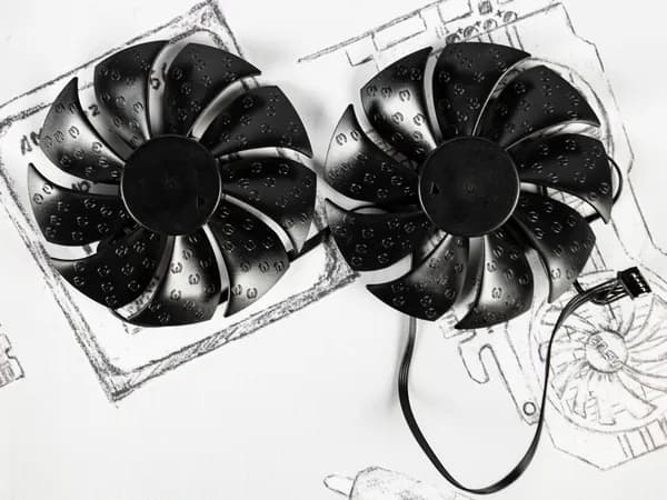 Комплект вентиляторов для EVGA RTX 2060 KO GTX 1660 TI 1650 SUPER